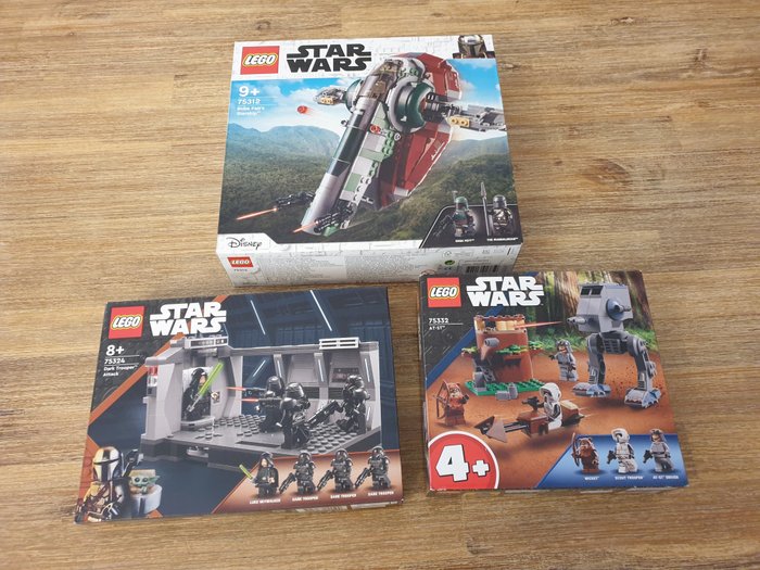 Lego - Lego Star Wars 3 Sets 75312 / 75324 / 75332 NEUOVP UnbespieltVersiegelt