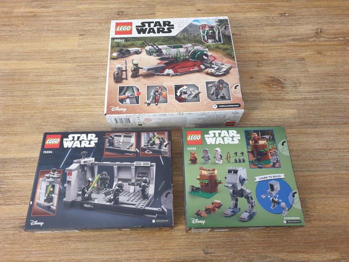 Lego - Lego Star Wars 3 Sets 75312 / 75324 / 75332 NEUOVP UnbespieltVersiegelt