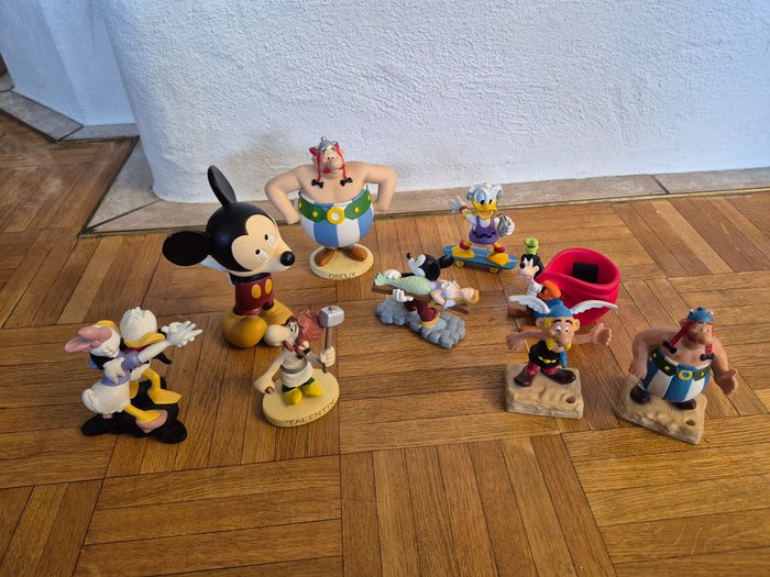 Figur - Kovulut - Demon  Merveilles / Plastoy Asterix, Obelix, Mickey Mouse / Minnie Mouse / Goofy - Harpiks