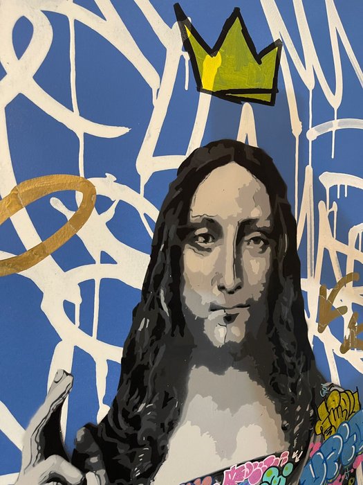 Quiona+ (1987) - 'Salvator Mundi: Crowned by Basquiat'