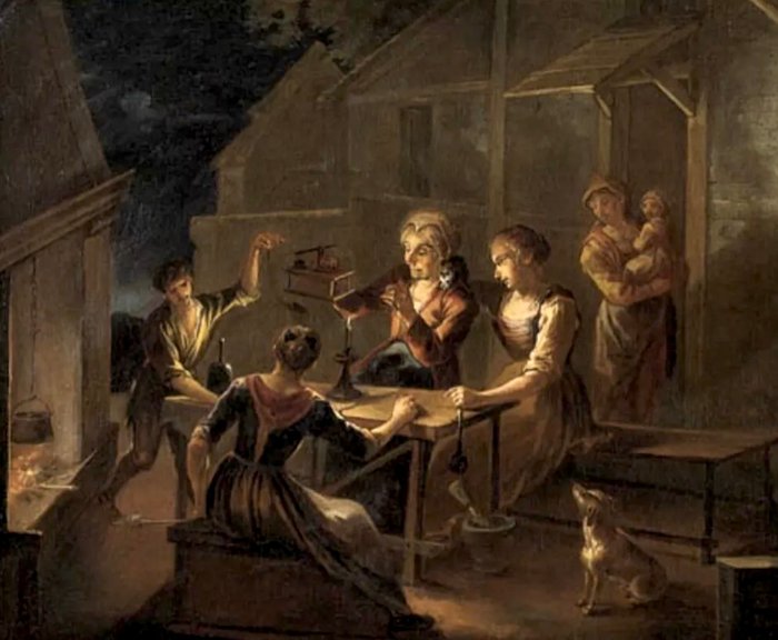 Giacomo Francesco Cipper detto Il Todeschini (1664-1738) - Il Gioco del topo