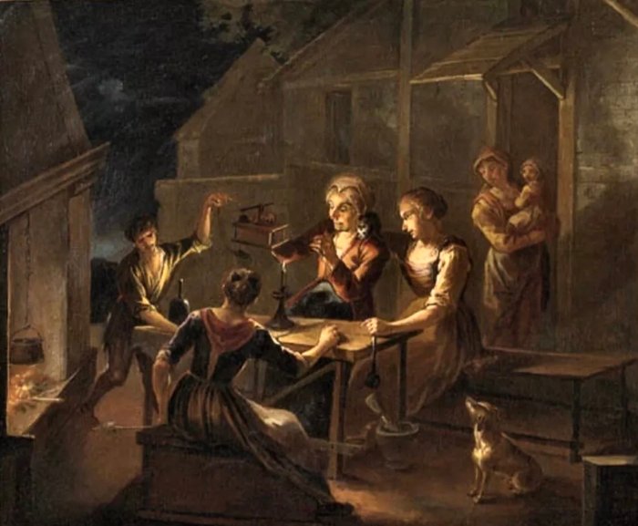 Giacomo Francesco Cipper detto Il Todeschini (1664-1738) - Il Gioco del topo