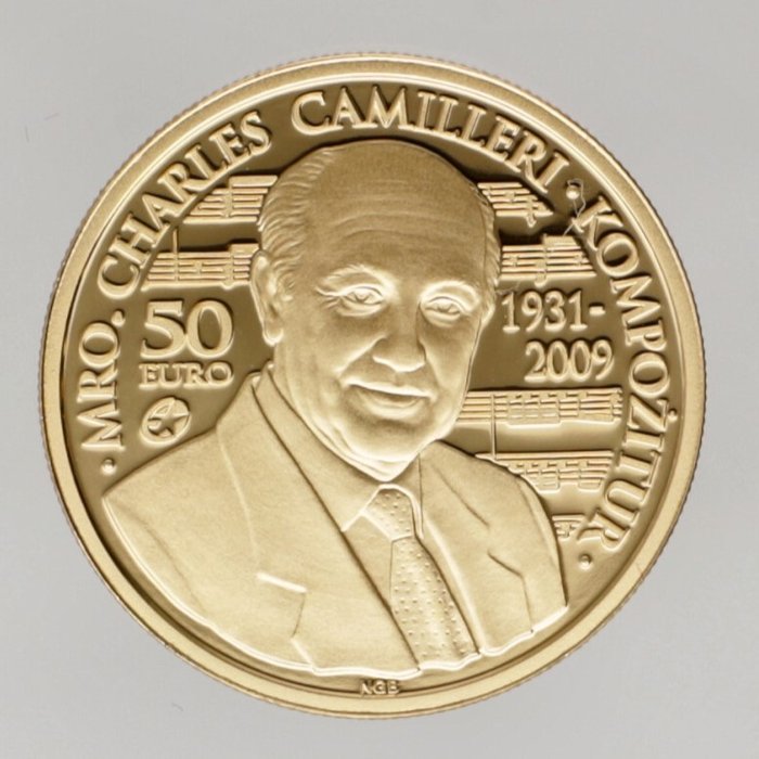 Malta. 50 Euro 2014 - "Mro. Charles Camilleri"