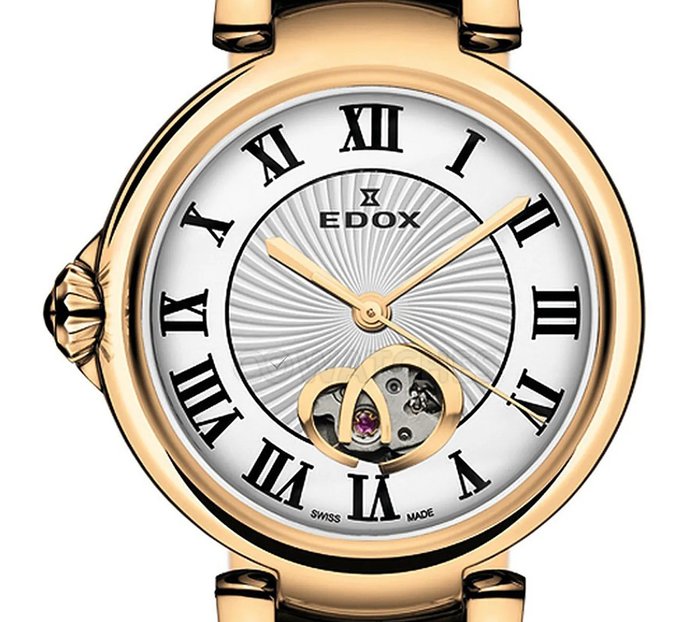 Edox 85025-37RM-ARR  LaPassion Open Heart Automatic - Kvinder - 2011-nu