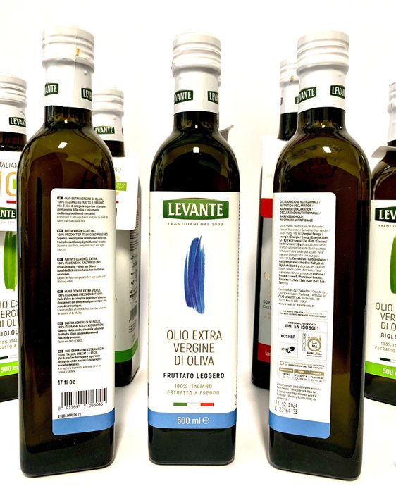 Levante - Ekstra jomfruolivenolie - 8 - 500 ml