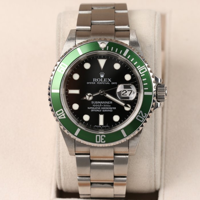 Rolex - Submariner Date "Kermit" - 16610LV - Mænd - 2000-2010