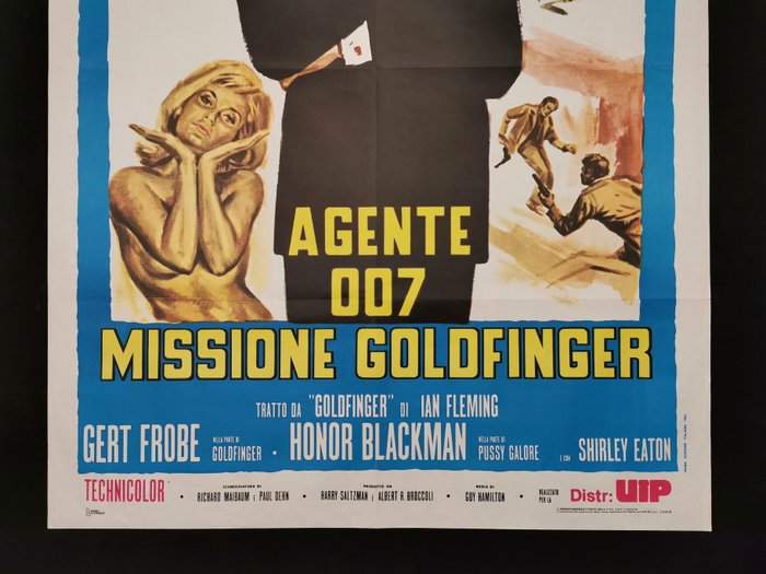 Poster - James Bond 007: Goldfinger - Sean Connery