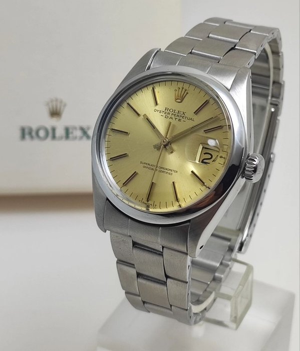 Rolex - Oyster Perpetual Date - Ref 1500 - Mænd - 1979