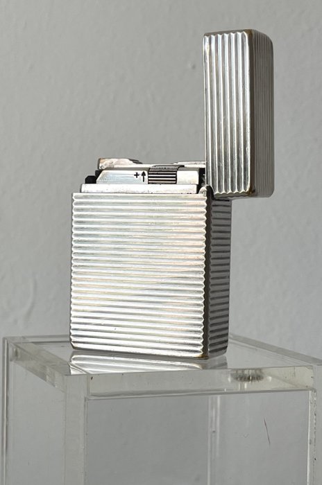 S.T. Dupont - Lighter - Forsølvet