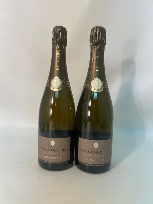 2013 Louis Roederer Vintage - Reims - 2 Flasker (075 L)