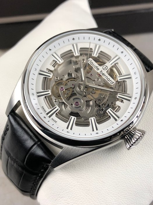 Claude Bernard - Proud Heritage Automatic Skeleton - 85307-3C-AIN - Mænd - 2011-nu