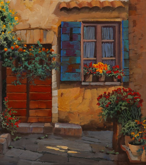 Guido Borelli - un piccolo cortile