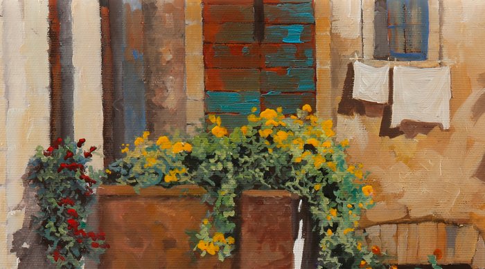 Guido Borelli - un piccolo cortile