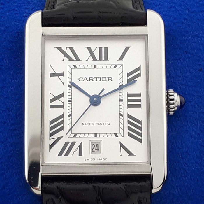 Cartier - Tank Solo XL Automatic - 3515 - Mænd - 2011-nu