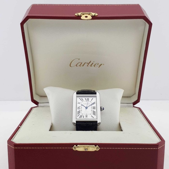 Cartier - Tank Solo XL Automatic - 3515 - Mænd - 2011-nu