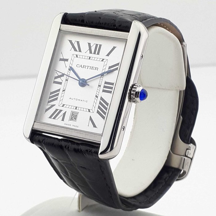 Cartier - Tank Solo XL Automatic - 3515 - Mænd - 2011-nu