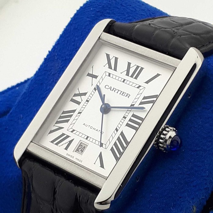 Cartier - Tank Solo XL Automatic - 3515 - Mænd - 2011-nu