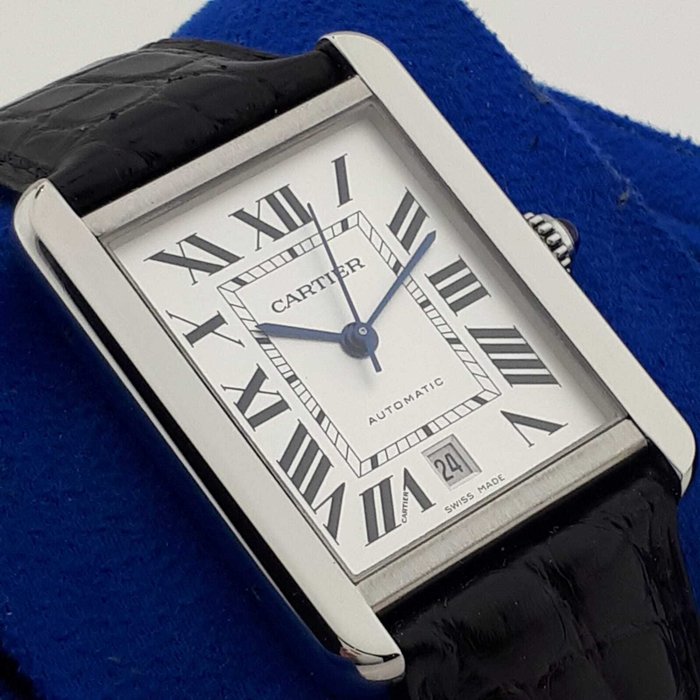 Cartier - Tank Solo XL Automatic - 3515 - Mænd - 2011-nu