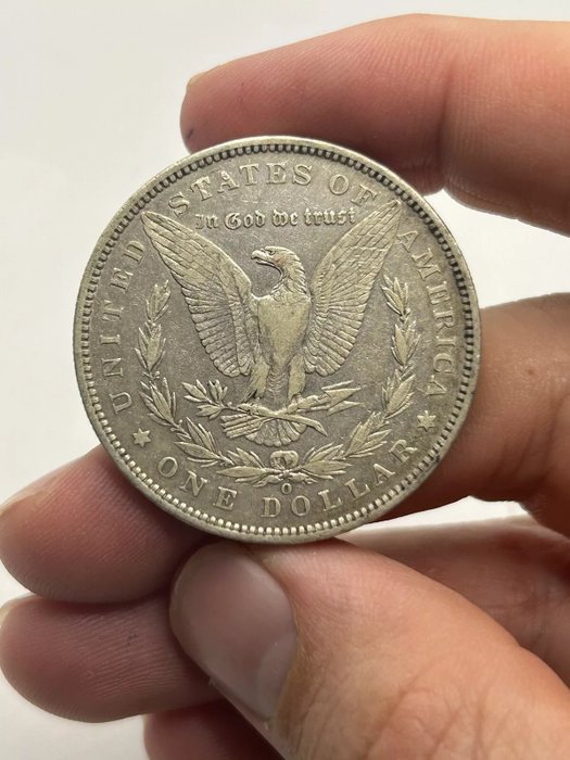 Förenta staterna. Morgan Dollar 1888-O VAM-4 "Hot Lips" Double Die Obverse  (Ingen mindstepris)