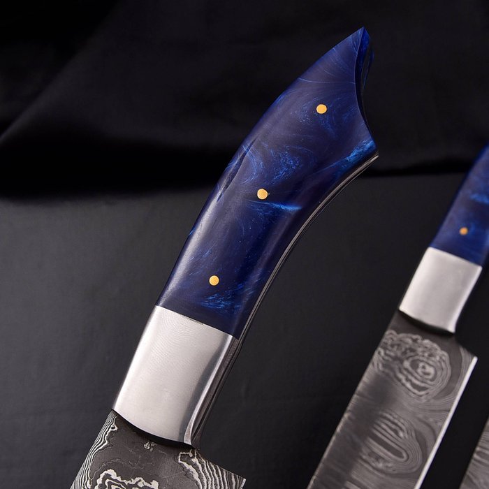 Køkkenkniv - Chef's knife - Højkvalitets stål, harpiks - Japan