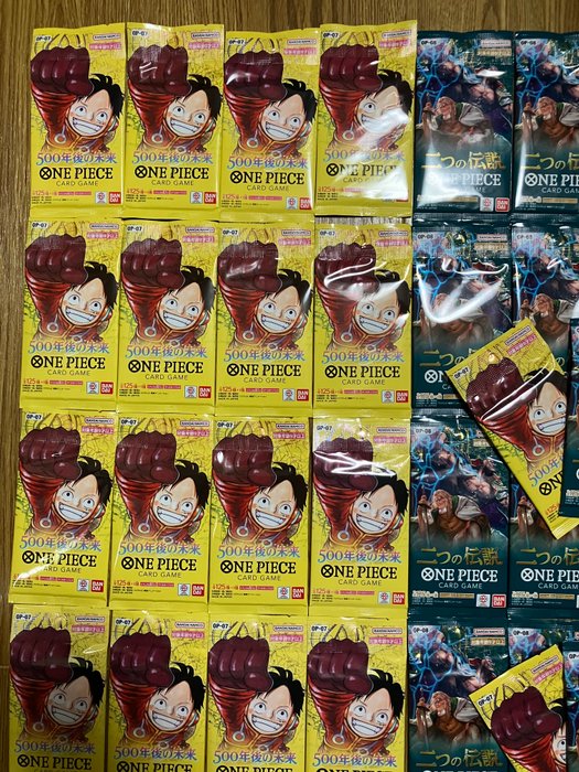 Bandai - 120 Booster pack - 3 different packs 40 sets - ONE PIECE CARD GAME Japanese