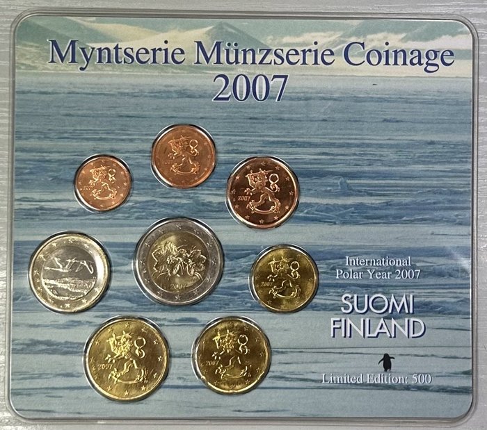 Finland. Year Set (FDC) 2007 "International Polar Year"  (Ingen mindstepris)