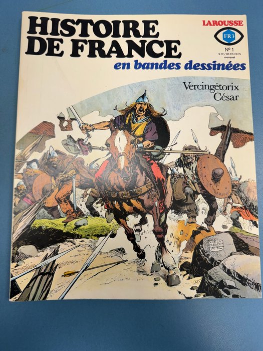 L'Histoire de France en bande dessinée T1 à T24 - Série complète - 24x B - 24 Album - Første udgave - 1976/1978