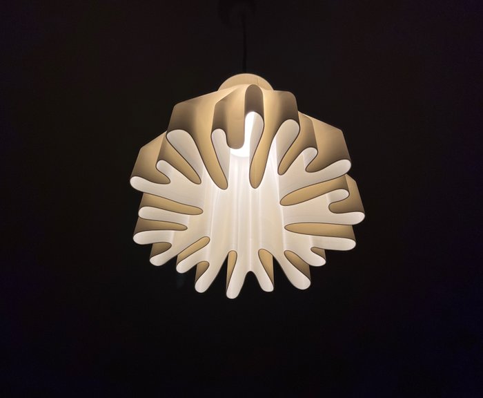 LL5 - Hængende lampe - Art deco loftslampe - Biopolymer - Ingen forbehold