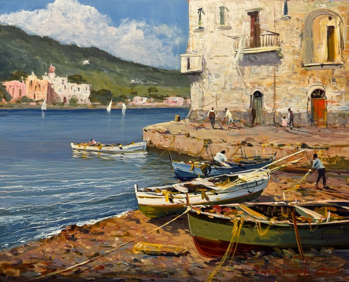 Pasquale Vuotto (1958) - Borgo marinai (Capri)