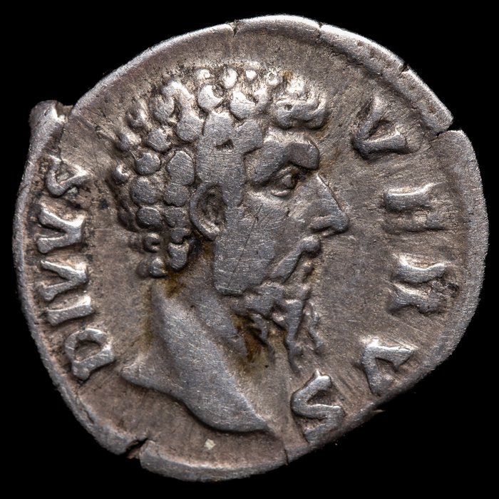 Romarriket. Lucius Verus (AD 161-169). Denarius Rome, under Marcus Aurelius, AD 169 - Consecration issue. Eagle  (Ingen mindstepris)