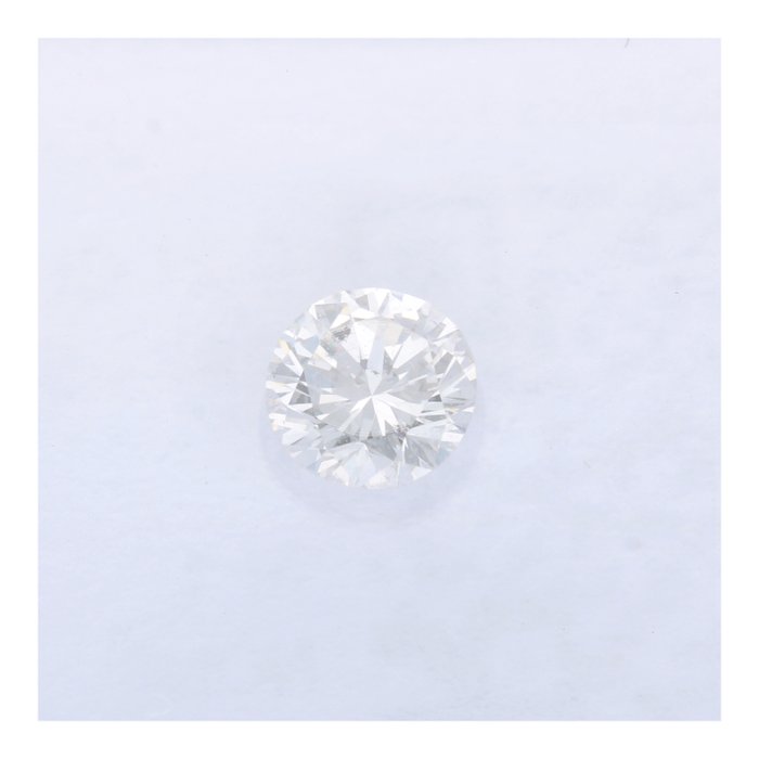 Ingen mindstepris - 1 pcs Diamant  (Natur)  - 021 ct - Rund - F - SI1 - International Gemological Institute (IGI)