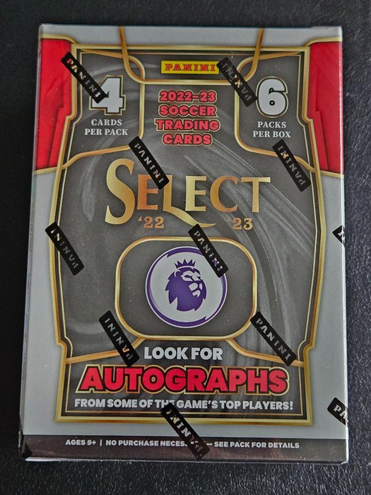 2022/23 Panini Select Premier League EPL Soccer - 1 Sealed box - Næsten så god som ny (NM)