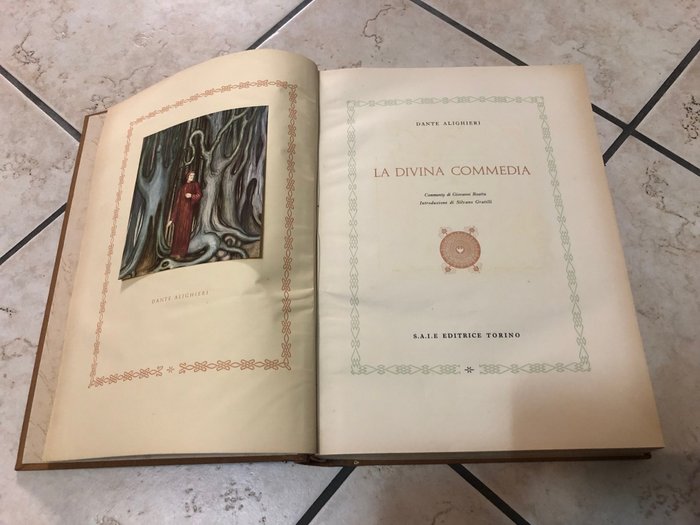 Dante Alighieri - La Divina Commedia illustrata da E. Mazza / La Divina Commedia illustrata da G. Dorè - 1956