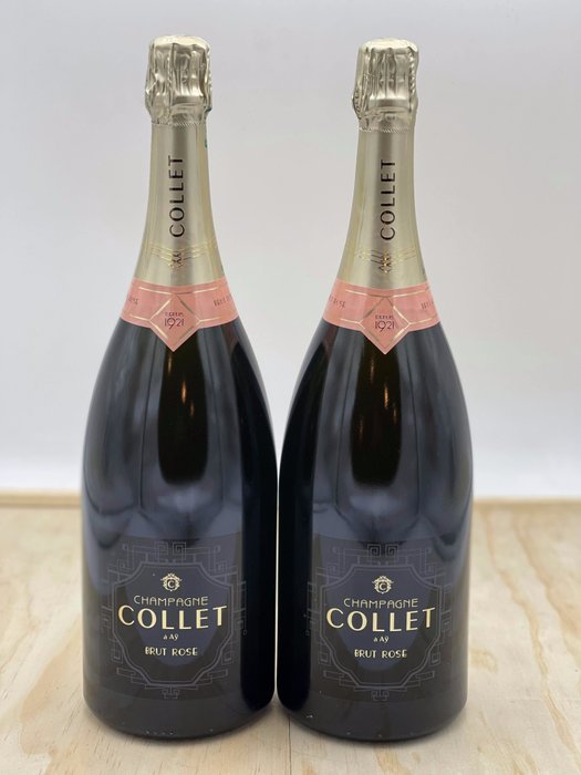 Collet, Brut - Champagne Rosé - 2 Magnummer (1,5 L)