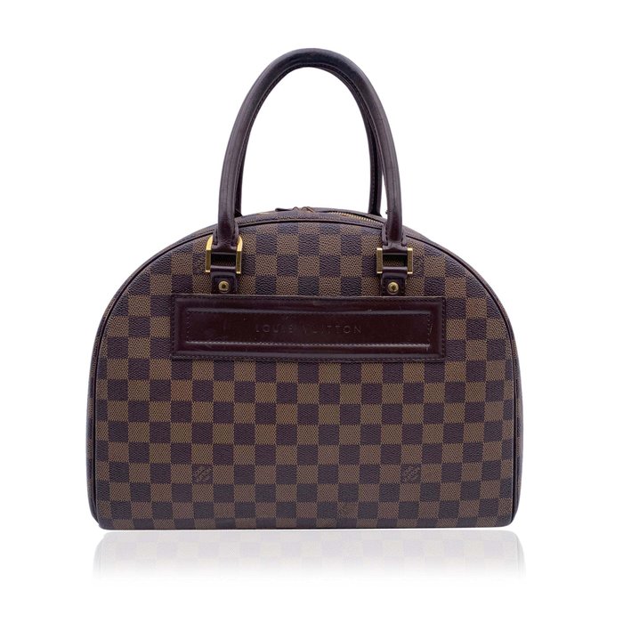 Louis Vuitton - Damier Ebene Canvas Nolita Satchel Bag Handbag - Håndtaske