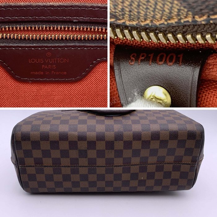 Louis Vuitton - Damier Ebene Canvas Nolita Satchel Bag Handbag - Håndtaske