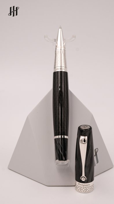 Montegrappa - Miya - Carbon Fiber - Black (ISMYTRFC) - Rollerpen