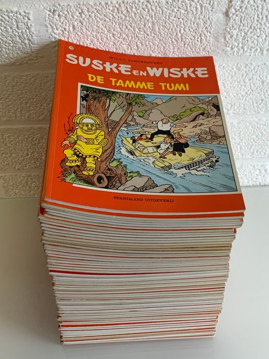 Suske en Wiske 136 t/m 199 - 64 Comic - Begrænset udgave - 1975/1984