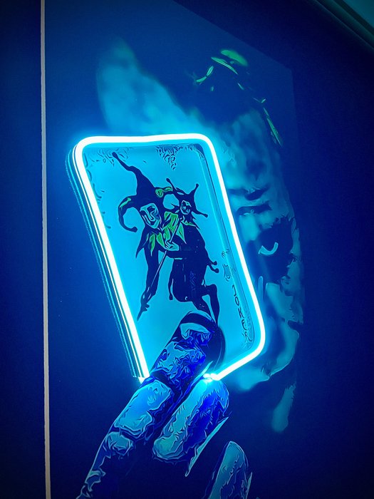 LEDMansion (1995) - Joker Card V.A. Led Wall Art