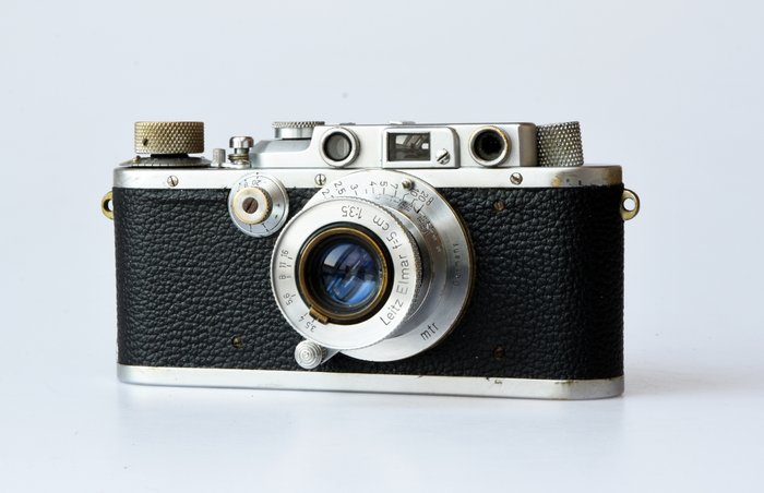 Leica III A  (1938) + Elmar 5cm 1:3,5. **Lezen** Rangefinder søgerkamera