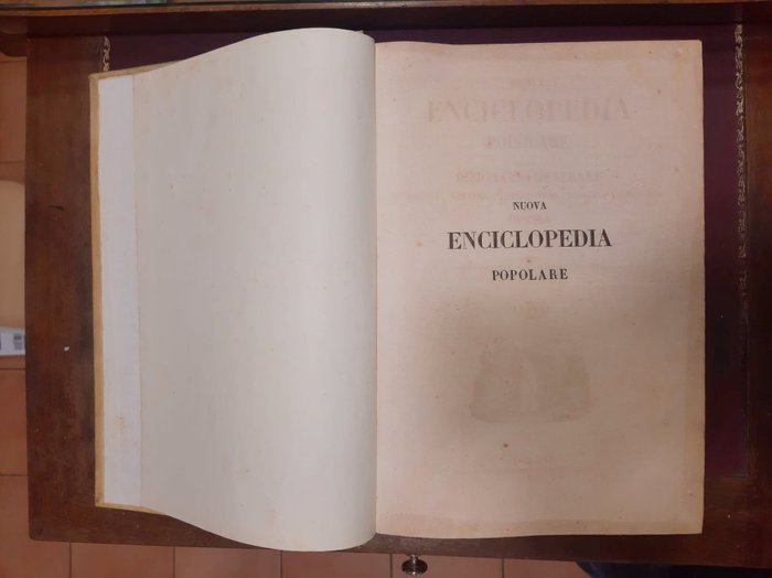 Aa. Vv. - Nuova enciclopedia popolare, ovvero dizionario generale di scienze, lettere, arti, storia, geografia - 1841-1851