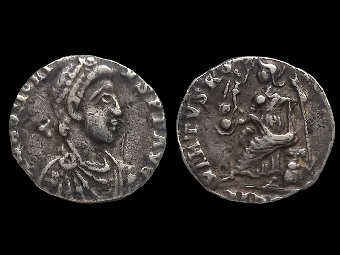 Romarriket Honorius (AD 393-423) Siliqua