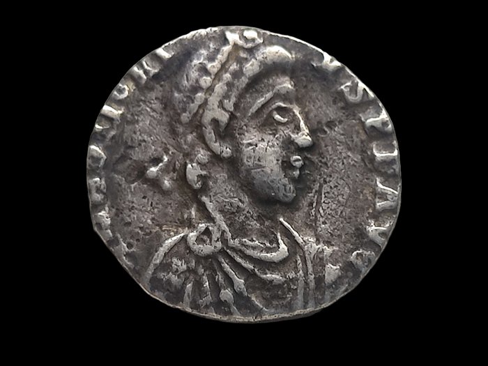 Romarriket Honorius (AD 393-423) Siliqua