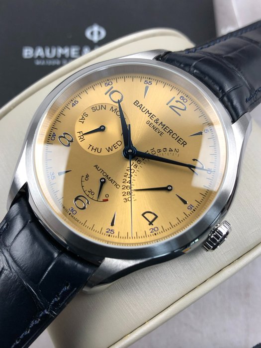 Baume  Mercier - Clifton Retrograde Power Reserve Automatic - M0A 10189 - Mænd - 2011-nu