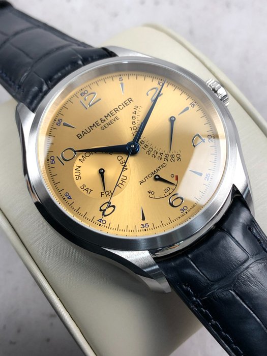 Baume  Mercier - Clifton Retrograde Power Reserve Automatic - M0A 10189 - Mænd - 2011-nu