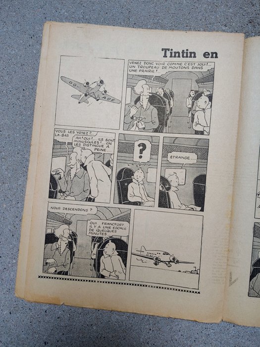 Le Petit Vingtième 37 en 45 - Tintin en Syldavie - 2 magasiner - 1938