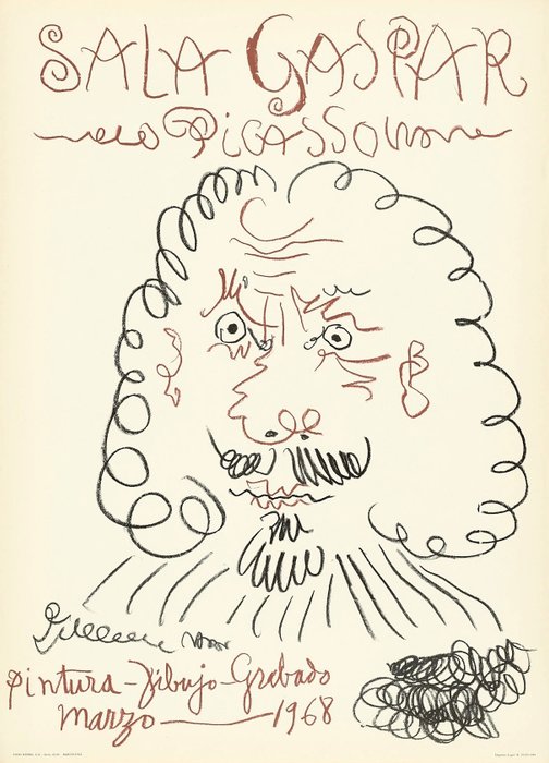 Pablo Picasso (after) - Sala Gaspar