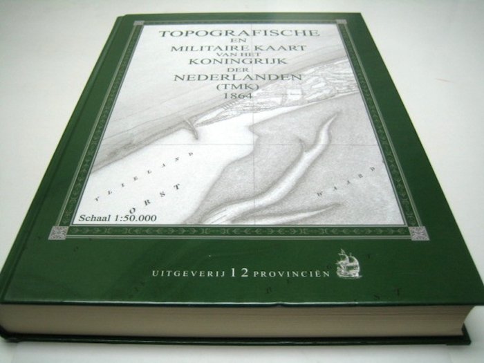 Holland - Militære kort ca 1860; Ministerie van Oorlog - Topografische en Militaire Kaart van het Koningrijk der Nederlanden - 1851-1860