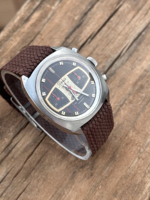 Renis - chronograph Rally - Ingen mindstepris - Mænd - 1960-1969