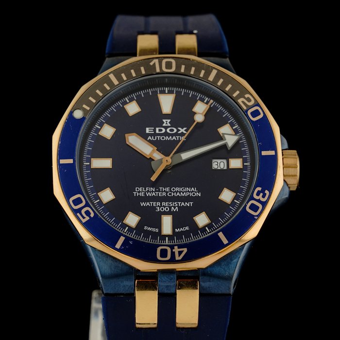 Edox - Delfin Diver - 80110 - Mænd - 2011-nu